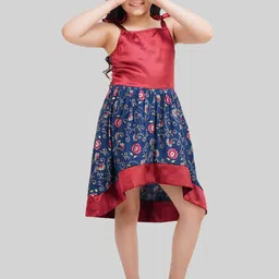 BEING NAUGHTY Girls Floral Printed Fit & Flare Dress-picture-28