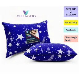 VILLAGERS Unisex Blue Pillows-picture-37