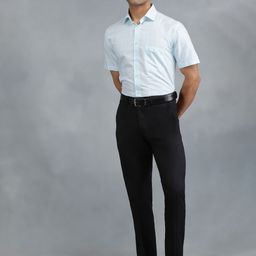 Greenfibre Men Grid Tattersall Checks Opaque Checked Casual Shirt-picture-22