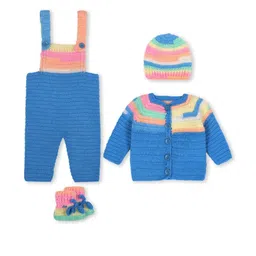 Muskan Multicoloured Self Design Pure Wool Clothing Set-image-66