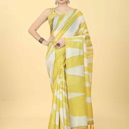 DIVASTRI Striped Chanderi Saree-image-68