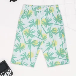 Pantaloons Junior Boys Printed Regular Fit Pure Cotton Shorts-image-22