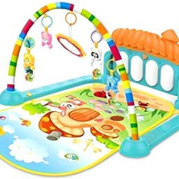 Piano Play Gym Play Mat for Babies 0 to 3 Years New Born Baby Hanging Toy-picture-35