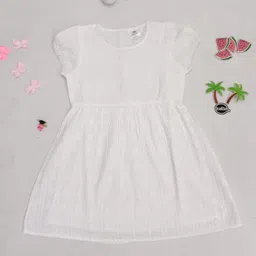 Creative Kids Print Fit & Flare Dress-picture-29