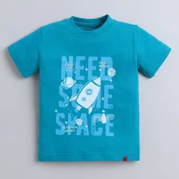 Tiny Toonzzz Boys Sports Printed Applique T-shirt-image-78