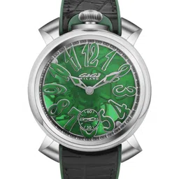 GaGa MILANO Unisex Skeleton Dial & Leather Wrap Around Straps Analogue Motion Powered Watch 4310SK02S0YLGB0-15