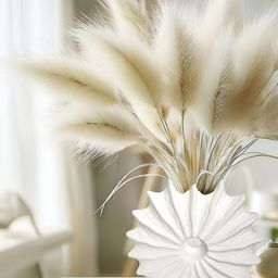 Myntra Elegant Homes White Textured Vintage Flower Vase-11