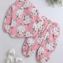 The Magic Wand Girls Printed Pure Cotton Night suit-picture-36