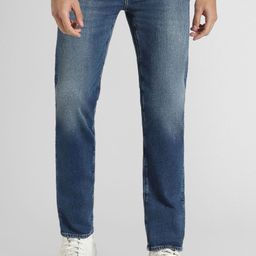 AMERICAN EAGLE OUTFITTERS Men AirFlex+ Slim Straight Jean Light Fade Jeans-image-97
