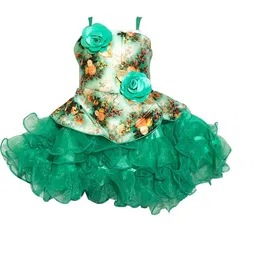 Samjho Fashion Floral Print Fit & Flare Dress-picture-3