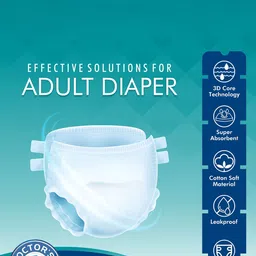 Not Out Set Of 2 3D Core Technology Diapers - 10 Pieces Each - XL image 4