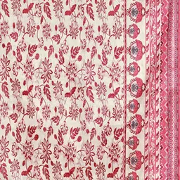 Stylum Floral Yoke Design Regular Thread Work Kurta With Trousers & Dupatta image 4