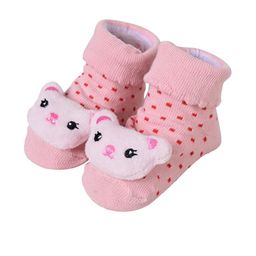 Baby Socks Baby Footies with Anti-Skid Silicon support, Pack of 1 pairs-image-81