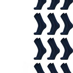 MUKHAKSH Unisex Blue Socks-image-105