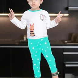 NEW GEN Boys Printed Long Sleeves T-shirt With Trousers-50