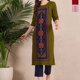 Anouk Rustic Women Pack Of 3 Ethnic Motifs Printed Kurtas-image-51