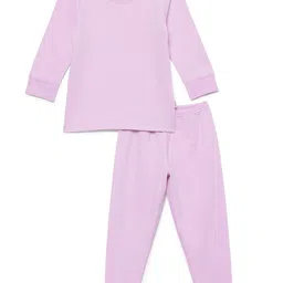 mackly Kids Unisex Cotton Round Neck Thermal Set-43