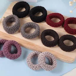 DN Creation Women Set of 12 Assorted Scrunchies image 5