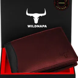 WILDNAPA Men Textured Leather Two Fold Wallet-picture-40