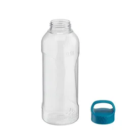 Quechua By Decathlon Transparent & Blue Single Plastic Solid Water Bottle-14