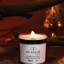 MI AMOR PARIS Oudh Aleanbar Musk Scented Lead Free Wick Jar Candle-image-18