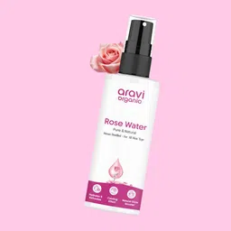 Aravi Organic Set Of 3 Rose Water- 150 ml- Beetroot Lip Scrub- 15 g & Lip Balm- 5 g-picture-45