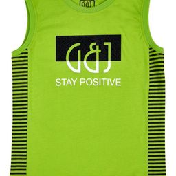 Gini and Jony Boys Typography Printed T-shirt-image-70