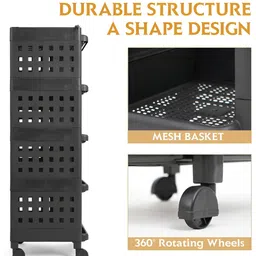 ADA Handicraft Black Set of 1 Super Strong Multi-Utility Organisers image 5
