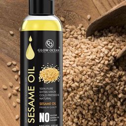 Glowocean 100% Pure & Cold-Pressed Sesame Oil - 100ml-image-87