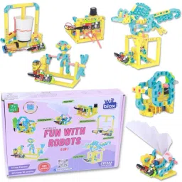 Fun with Robots Kit Arduino Compatible Motors & Machines, STEM Robotics-24