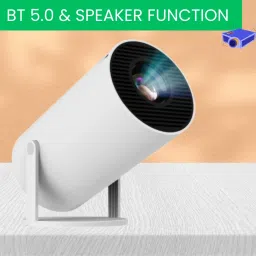 Clairbell Mini HD Projector for Home 4KSupport With Built-in App Netflix/Prime/YouTubeB76 (4500 lm / 1 Speaker / Wireless / Remote Controller) Portable Projector-picture-39