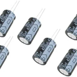 10 Pc 4700Uf 25 V Electrolytic Capacitor 4700 Micro Farad 25 Volt Power supplies Electronic Components Electronic Hobby Kit-16