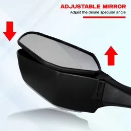 otoroys Manual Dual Mirror For Yamaha Universal For Bike image 2