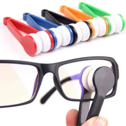 PRIMEFAIR 5 PCS Mini Sun Glasses Eyeglass Microfiber Cleaner Soft Brush Cleaning Tool Lens Cleaner-image-22