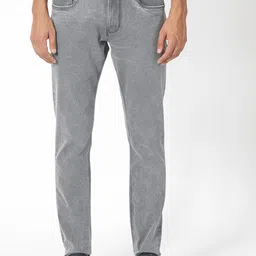 RARE RABBIT Men Nater Slim Fit Mid-Rise Cotton Stretchable Jeans-image-40