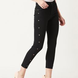 DressBerry Women Black Slim Fit High-Rise Stretchable Jeans-picture-9