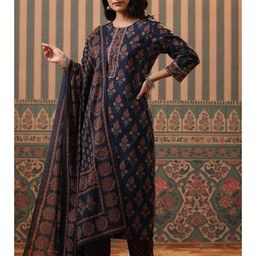 Rayon Women Kurti With Bottomwear-image-75