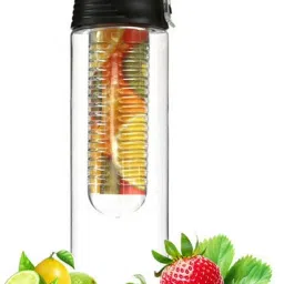 Fruit Infuser Water Bottle, BPA Free, 750 ML, 25 OZ Weight Loss & Detox 750 ml Bottle-image-57