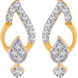 PC Chandra Jewellers Yellow Gold 14kt Stud Earring-image-17