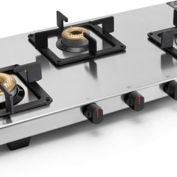 Ultra Tuff Stainless Steel Gas Stove | Forged Brass Burner | ISI Certified Stainless Steel Manual Gas Stove-image-35