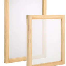 cmr Screen Printing Frame with Pre-Stretched 120 Mesh (12X18 + 10X12 inch) Combo Set image 3