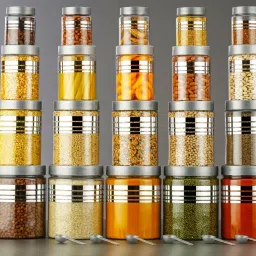 Plastic Grocery Container- 1200 ml, 650 ml, 350 ml, 250 ml-15