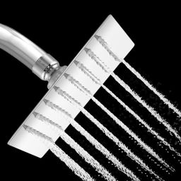 Stainless Steel Shower Head for Bathroom/Rain Shower Head/Shower-(8x8 In) Fixed Mount-image-75