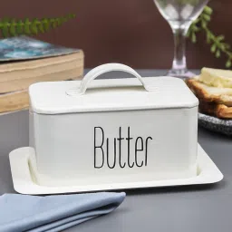 Butter Dish Box with Lid Dish Serving Set-5
