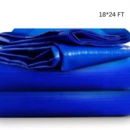 18FT * 24FT 125 GSM Tarpaulin Tent Tent-For Truck body, Car, Bike, Grain Covers Tent - For Camping, Construction Sites, Transportation Covers, Temporary Shelters-26
