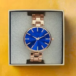Gopal Shopcart Unisex Embellished Dial & Bracelet Style Straps Analogue Watch C38-Blue-picture-39