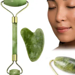 KINDRED Set Of 2 Facial Roller Massager & Under Eye Stone-6
