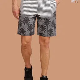 BULLMER Men Pack of 2 Cotton Printed Shorts-image-98