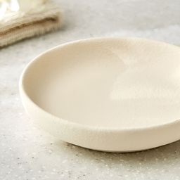 Home Centre Off White Solid Ceramic Soap Dish-25
