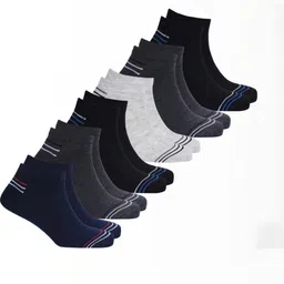 Akeeta Unisex Pack Of 6 Cotton Striped Ankle Length Socks-picture-33